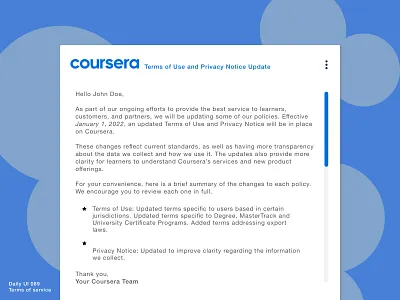 Daily UI 089 • Terms of service 089 coursera daily100 daily100challenge dailyui dailyui089 dailyuichallenge design interface interface design layout page design sketch terms and conditions terms of service ui ui design uiux ux