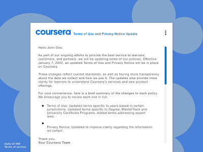 Daily UI 089 • Terms of service 089 coursera daily100 daily100challenge dailyui dailyui089 dailyuichallenge design interface interface design layout page design sketch terms and conditions terms of service ui ui design uiux ux