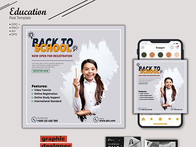 School admission post । School admission flyer । Feed tempplate branding creative designer design designer educational banner facebook post design flyer design graphic design graphic designer illustration instagram post design instagram post design free poster school admission post school admission poster school flyer social media expert social media feed designer social media post design vector