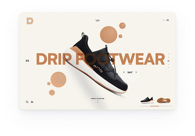 Concept E-commerce Site | Drip customer experience product design product designer southafrica ui ux webdesign