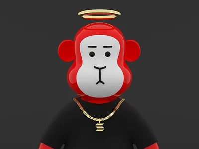 Crypto angel 3d 3d art 3d character 3d illustration 3d modeling crypto art digital art nft nft art