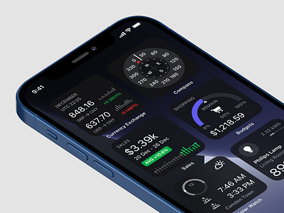 Tool Widgets_Blurred app apple application budget compass concept control design exchange home panel platform sales sketch ui widget widgets