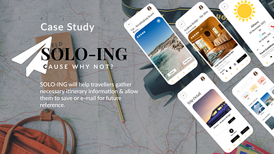 Travel Planner App (Idea) - Polished Version app design idea mobile design travel travel planner ui ux