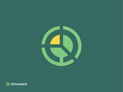 Dataseed symbol ai analytics app branding dashboard data ecology environment esg logo logodesign logodesigner mark product seed startup sustainability symbol technology web app