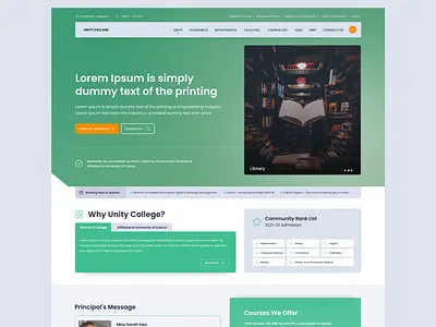 Collage Website Template collage collage website collage website template ui
