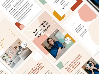 Kim van Tol Interior Design: E-book book design brand design branding ebook interior design logo design visual identity