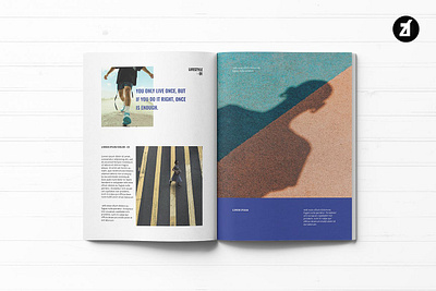 The ocean magazine blue book brand brief brochure design guidelines identity investor logo design logo identity manual microsoft plan project proposal report startup template website