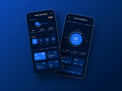 Smart home app app app design graphic design smart home ui uiux