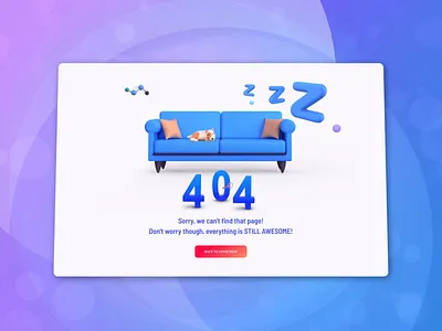 Edison HTML - Error Page. Add some motion! 404 animation education error graphic design html humor illustration lottie motion graphics site ui webdesign