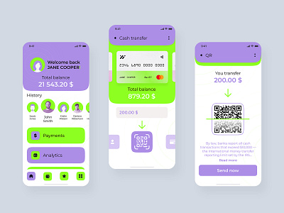Now it's even easier to use the banking application bank banking billing cash crm design dollars figma ios mobile app money payment ui user experience user interface ux ux ui design