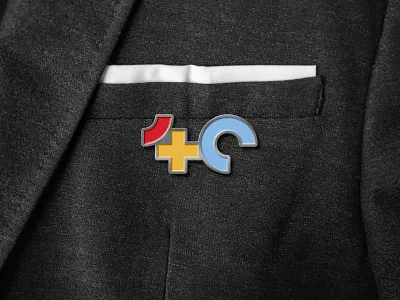 40+ 4 40 branding corporate forty four logo pin