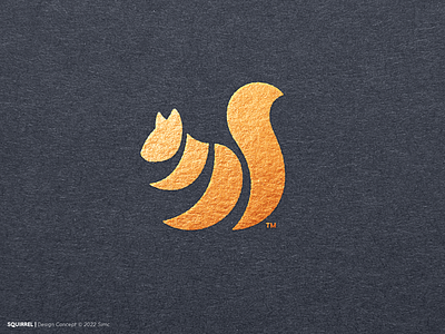 Squirrel | Logo Design animal design animals brand identity branding concept icon log design logo designer mark minimalist nature negative space nuts orange squirrel