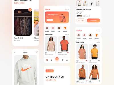 Halal Fashion Store - Mobile Design 2022 clothe mobile app design ecommerce ecommerce app ecommerce mobile app fashion fashion app fashion mobile app luxury minimal mobile app mobile ui online shop payment method shopping app ui ux