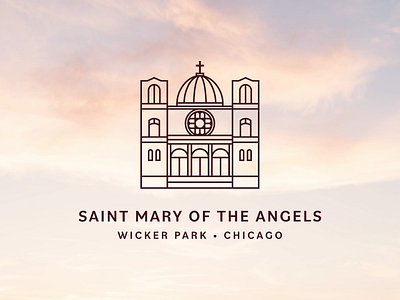 Catholic Church Logo branding design graphic design icon illustration logo vector