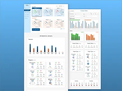 Sales CRM crm sales system ui ux