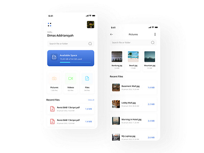 File Manager Mobile App branding cloud design file file manager files ill illustration indonesia mobile save