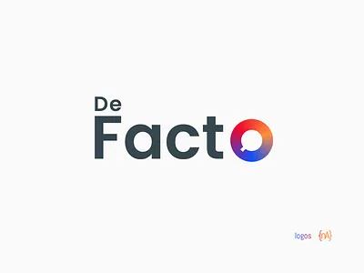 DeFacto branding defacto design logo
