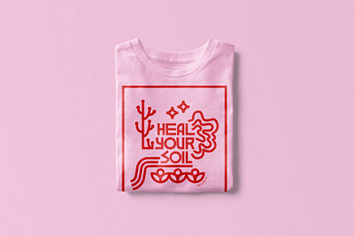 G. Qulture | Heal Your Soil apparel branding design graphic design illustration merch typography