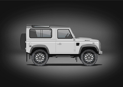 Range Rover 4x4 automotive car illustration illustrator land rover offroad range rover suv vector vectorart vehicle