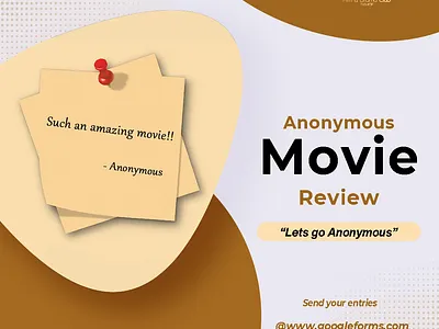 Movie Review Poster design graphic design illustration