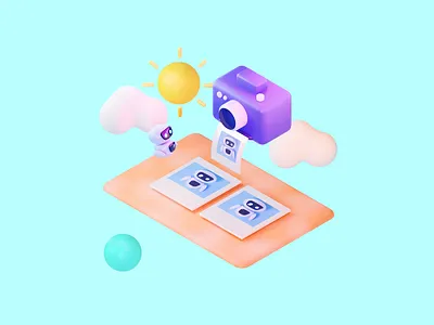 Ai ed 3d illustration 11 of 16 3d 3dartconcepts 3darts 3ddesigns ai art clean design illustration isometric 3d isometric illustration redshift ui