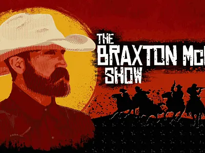 The Braxton McCoy Show Artwork branding design illustration podcast procreate
