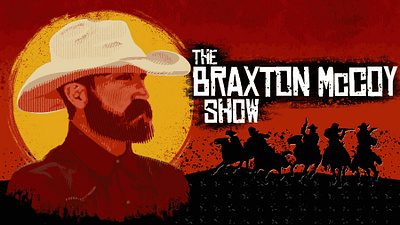 The Braxton McCoy Show Artwork branding design illustration podcast procreate