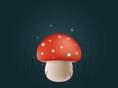 Mashroom 2022 3d design dribbble illustraion illustrator mashroom shadow vector