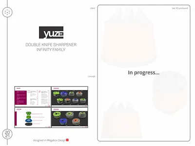 Double Knife Sharpener 3d design industrial design product design