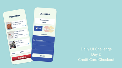 Credit Card CheckOut adobe xd checkout daily ui graphic design ui