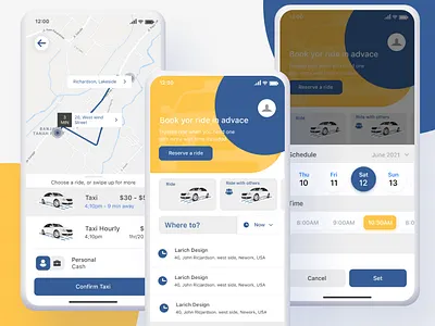 Taxy app driver mobile app taxi ui user experience user interface ux