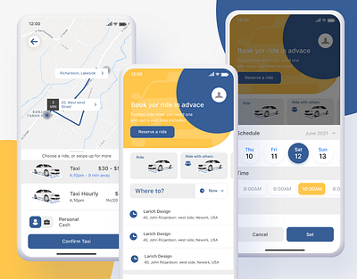 Taxy app driver mobile app taxi ui user experience user interface ux