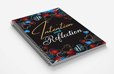 Reflection journal book cover branding design journal notebook product design