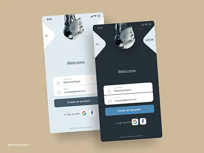 Sign up Screen app figma login penpot sign up sign up screen ui ux