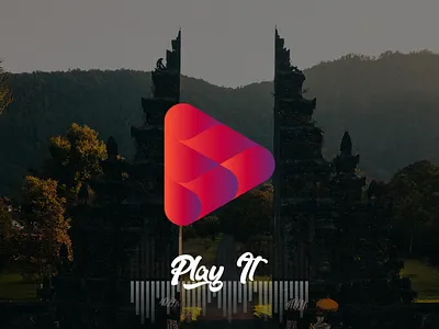 Play It Brand branding design illustration logo typography ux vector