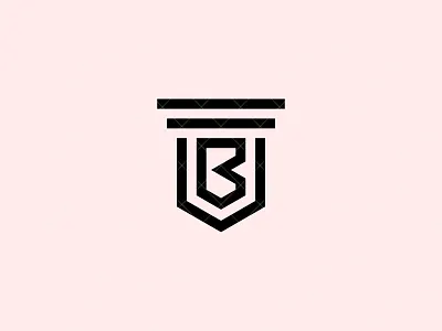UB Logo bu law logo bu logo bu monogram bu pillar logo greek column logo greek pillar logo law firm logo law logo law pillar logo lawyer logo logo logotype monogram pillar logo typography ub ub law logo ub logo ub monogram ub pillar logo