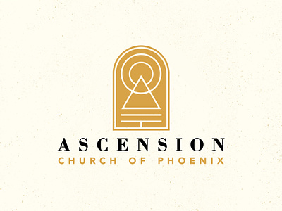 Ascension Church Logo bible biblical branding christian christianity church design identity illustration logo mark sacred