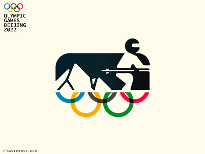 Olympic Games Beijing 2022 beijing beijing olympics branding games graphic design logo logo redesign moutain olympic logo olympics rebrand rebranding redesign ski ski logo snow sports sports logo