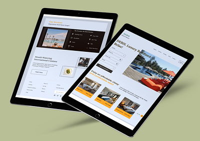 Debis Hotel and Resort- Web Design design explore hotels mobile app ux