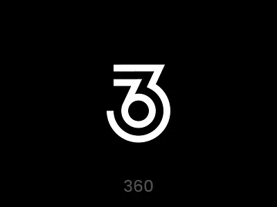 360 Logo design 360 360logo branding design learn lettermark logo logo mark logodesign logoinspiration logotype monogram logo