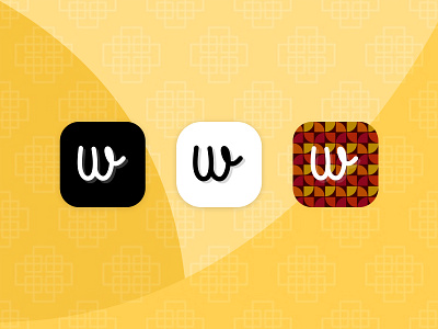 App Icon Exploration app icon color dailyui dailyui005 dailyui100 design graphic design illustration logo pattern design