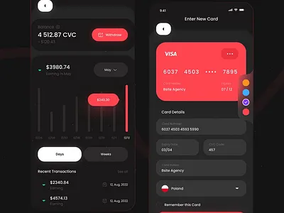 Payment App Track Design app app design design ui ui design uiux ux