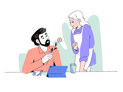 Good morning design graphic design illustration