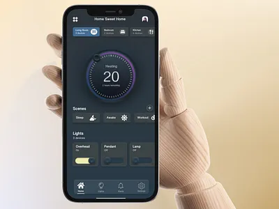 Smart Home App Design | with Adobe XD Masterclass adobexd adobexdmasterclass app design graphic design ui ux xddailychallenge