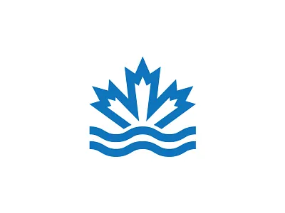 Canadian Water Savings Inc. abstract canada canada flag canadian canadian flag canadian logo flat logo logo design logo designer maple minimal tech tech logo technology technology logo vector water water saving