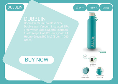 DUBBLIN LANDING PAGE ui