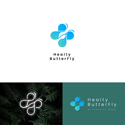 Healty ButterFly Logo branding butterflylogo design graphic design healtylogo illustration logo logobrand logocostum logodesign logomark logomarker ui