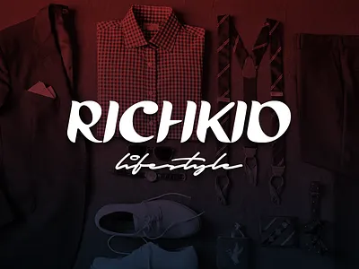 RichKid (বড়লোকের পিচ্চি) bangladesh branding design graphic design illustration logo logo design