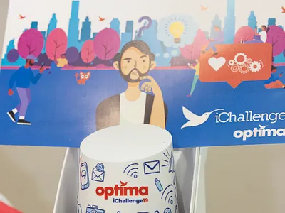 Behance Optima Technology 3d animation art assistant behance brand branding design google graphic graphic design illustration logo motion graphics nopeidea portfolio ui ux vector