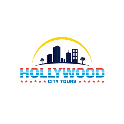 Hollywood City Tours Logo Design design graphic design illustration logo logo design motion graphics vector